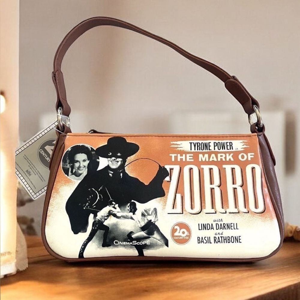 The Mark of Zorro - Vinyl Purse - Movie Souvenir - 20th Century Fox Rare